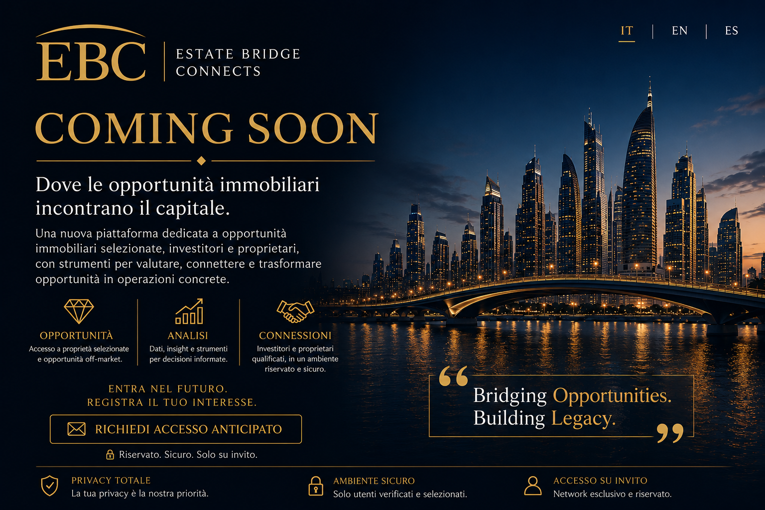 EBC Estate Bridge Connects - Coming Soon